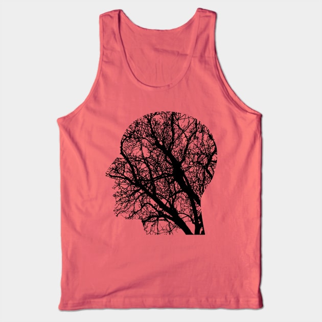 Human Tree Tank Top by Winterplay